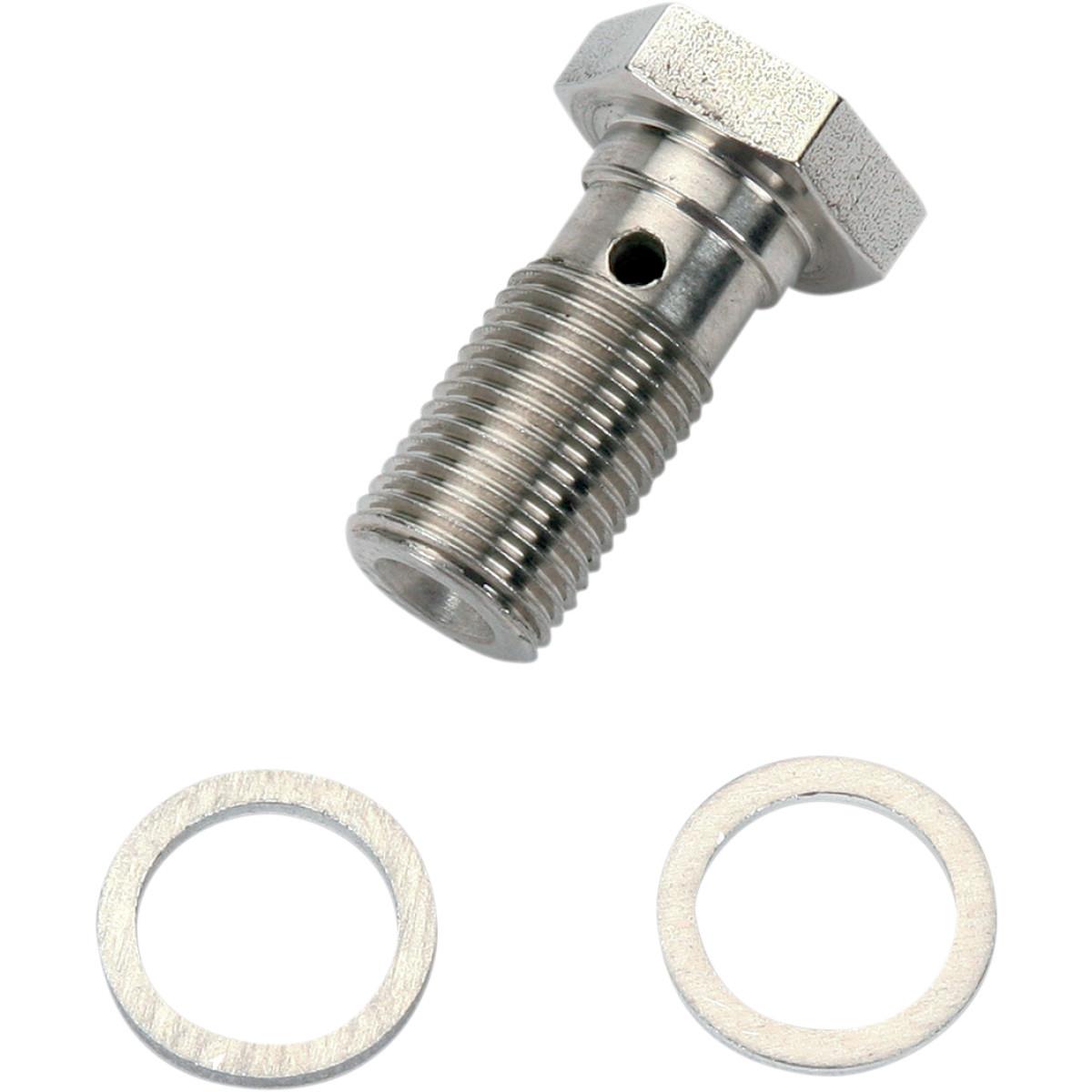 Cycleflex Universal Brake Line Fitting - 7/16in-24 Banjo Bolt