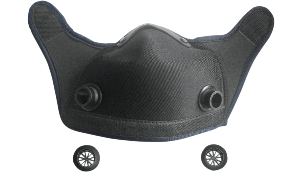 Breath Deflector for FX-90S/SE Helmets - Black