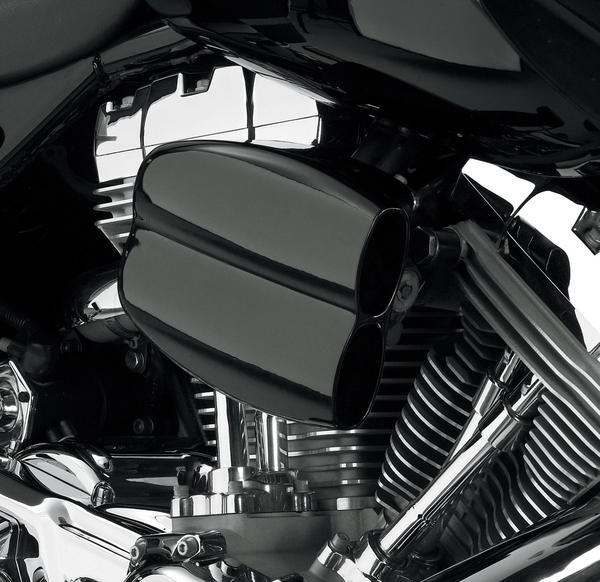 Mo-Flow Billet Air Cleaner - Gloss Black