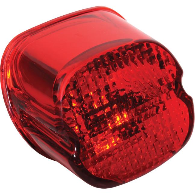 Laydown Taillight Lens with Bottom Tag Window