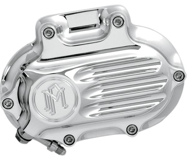 Fluted 6-Speed Hydraulic Clutch Cover - Chrome