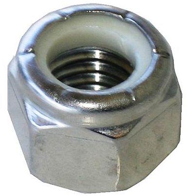 Chrome Nylon Insert Nuts - 5/16in.-24
