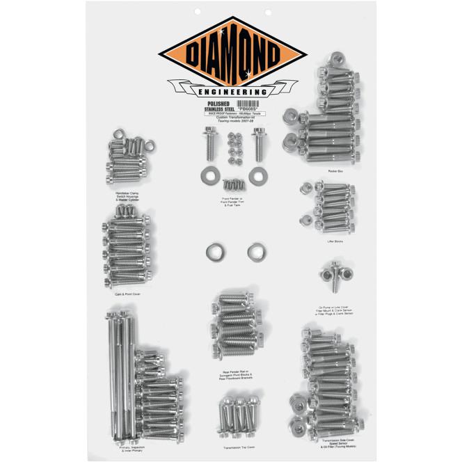 12-Point Polished Stainless Steel Custom Transformation Kit