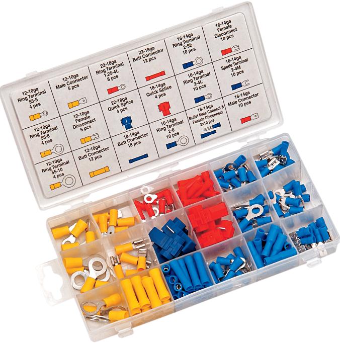 160 Piece Wire Terminal Assortment