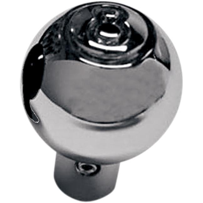 Billet Choke Cable Knobs - Chrome Eight Ball