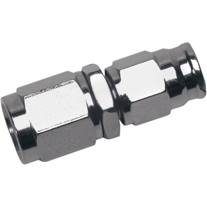 Pro System I Chrome -3 Straight Hose End