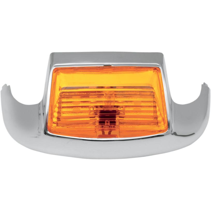 Front Fender Tip Light - Light with Amber Lens