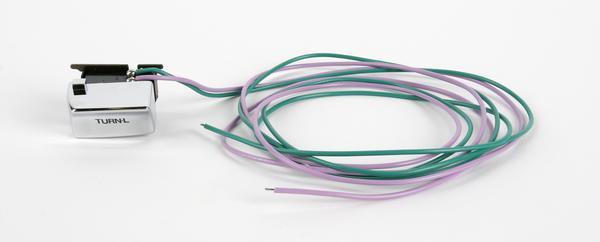 Handlebar Left Turn Signal Switch - Chrome