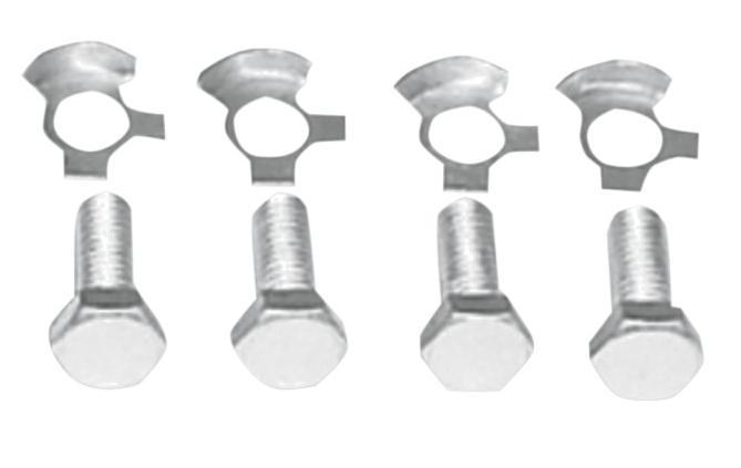 Front Fender Mounting Kit - Cadmium