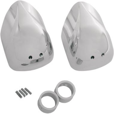 Lower Fork Leg/Axle Covers - Smooth