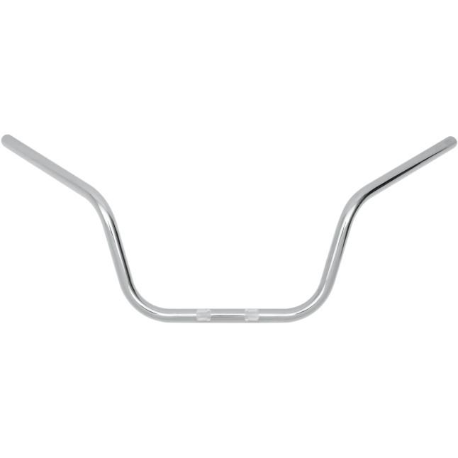 1in. Heritage Style Classic Bend Handlebar - Knurled and Drilled - Chrome