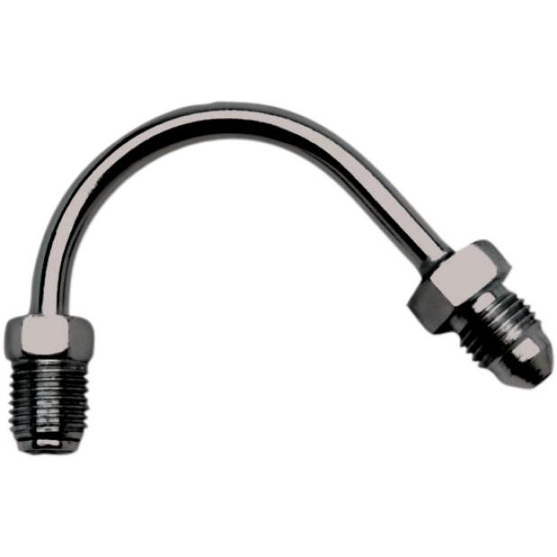 Renegade Universal Adapter Fitting - 3/8in-24 Inverted Flare - #3 Male with 150deg. Bend