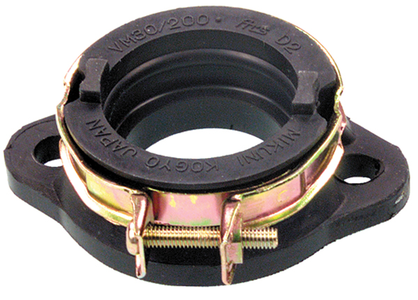 Rubber Mounting Flange - Typical Carb Size 26 - 30mm