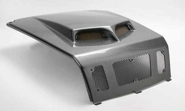 Custom Hood - Black Carbon Fiber