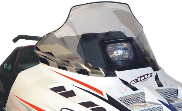 Cobra Windshield - 14in. - Tint/Black Checks