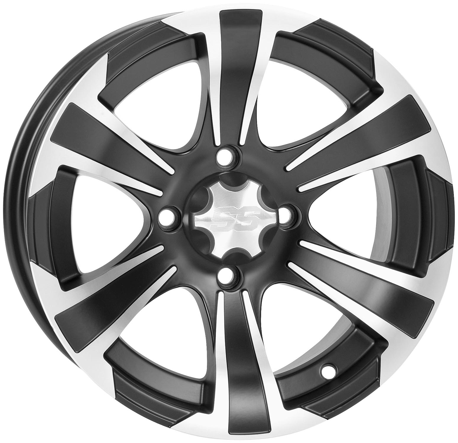 SS312 Wheel - 14x6 - 4+2 Offset - 4/137 12mm - Matte Black/Machined