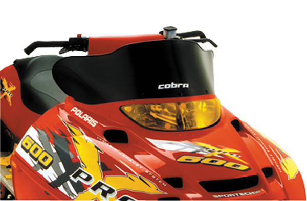 Cobra Windshield - 8.5in. - Black