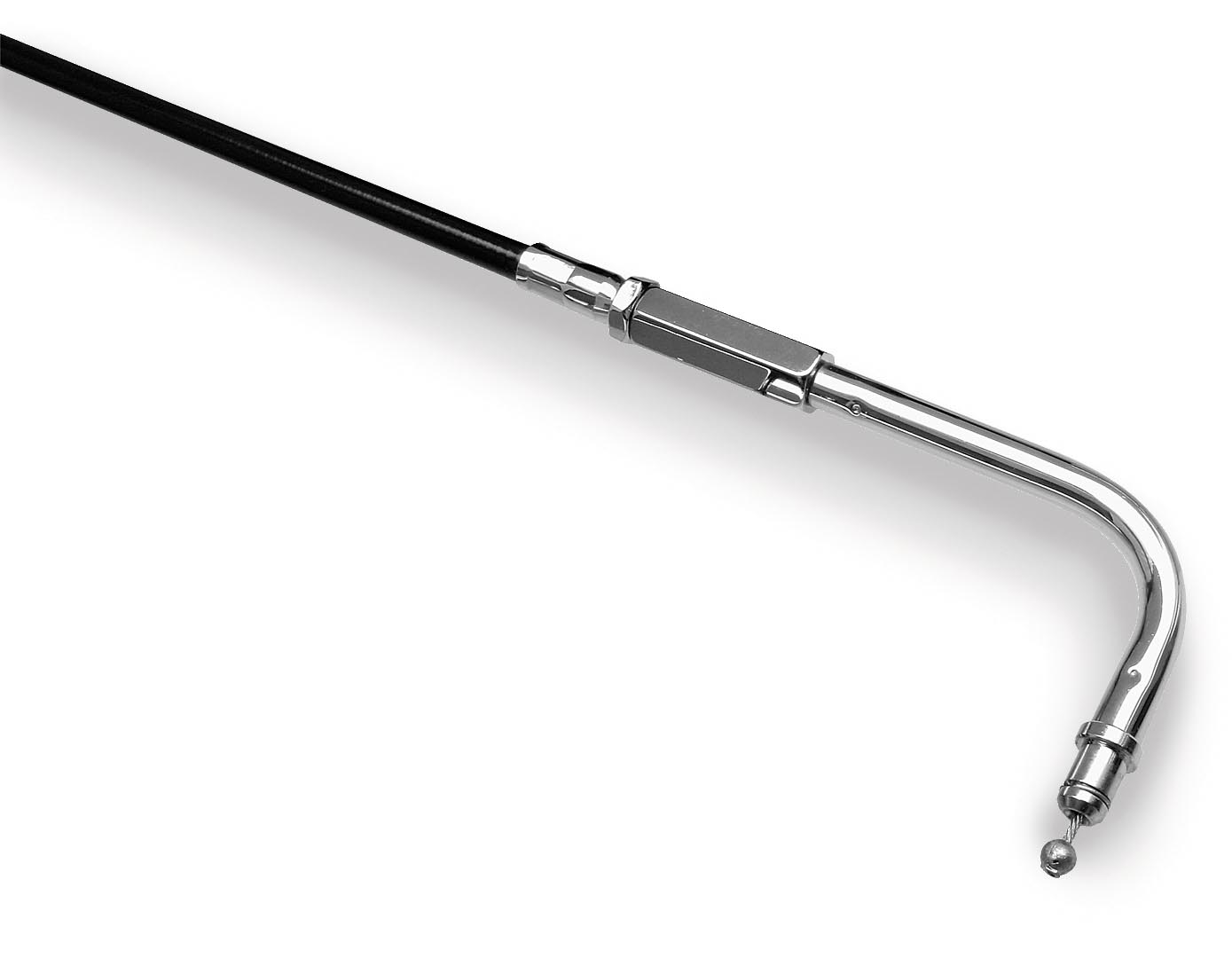 Black Vinyl Throttle Cable