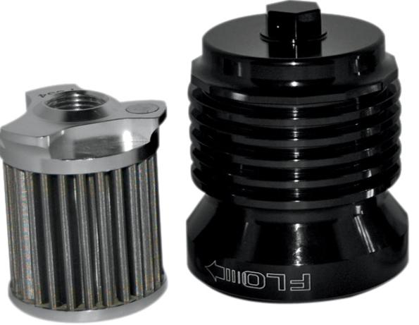 FLO Spin On Stainless Steel Oil Filter