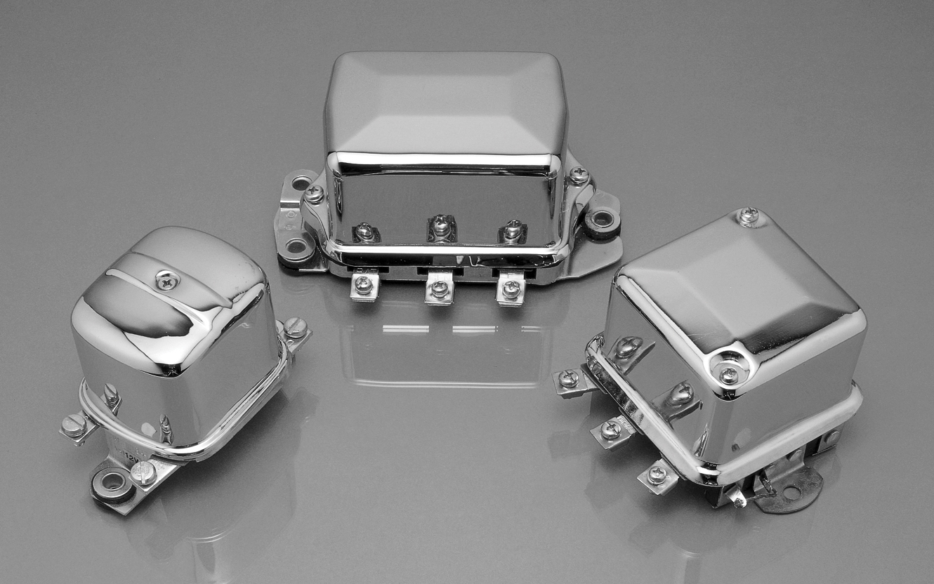 6V Regulator - Chrome