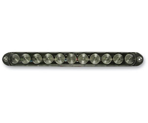 Trailer LED Brite Lites - 14in. Long Strip Light, Clear/11 Red LED Dual Function