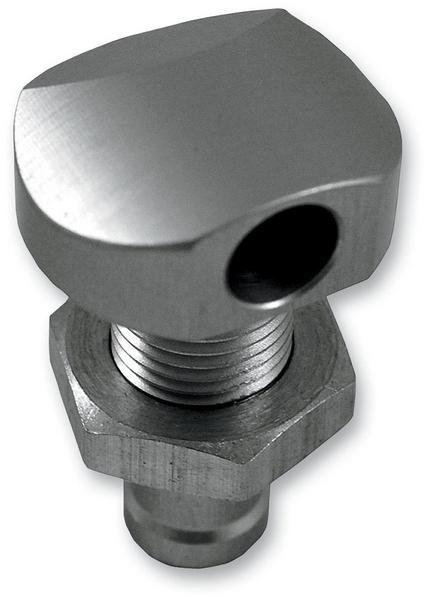 3/8in. Billet Bypass Fitting - 90 Deg. - Clear