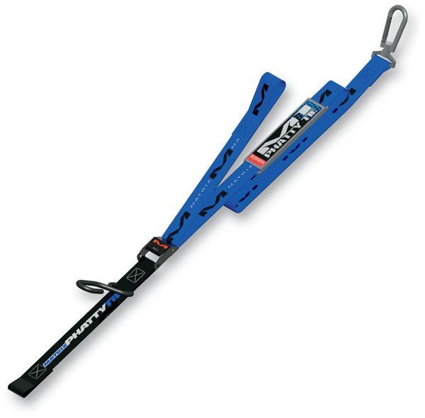 Phatty Tie-Downs - Black/Purple/Green