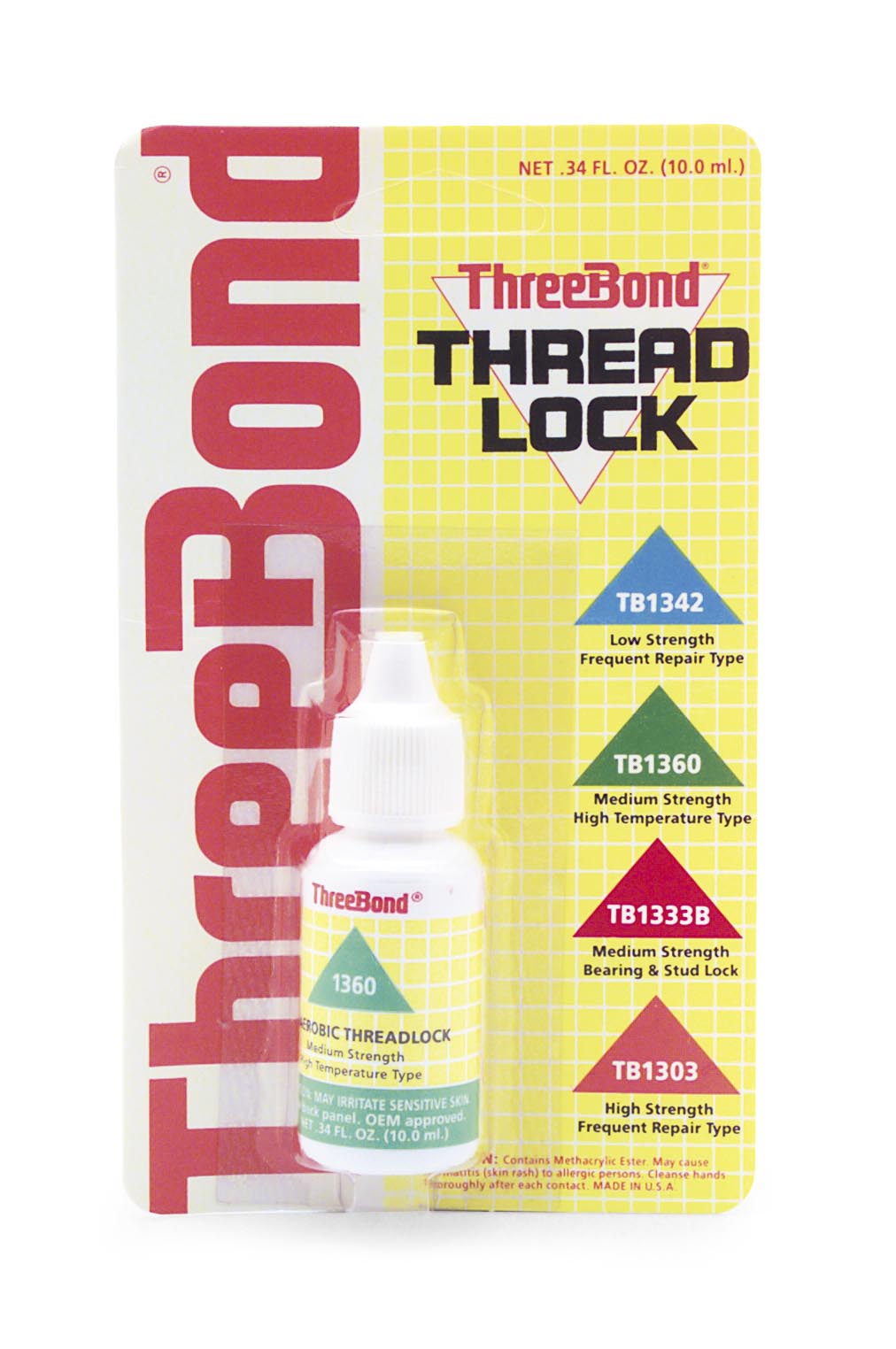 Medium Hi Temperature Thread Lock - 50 ml