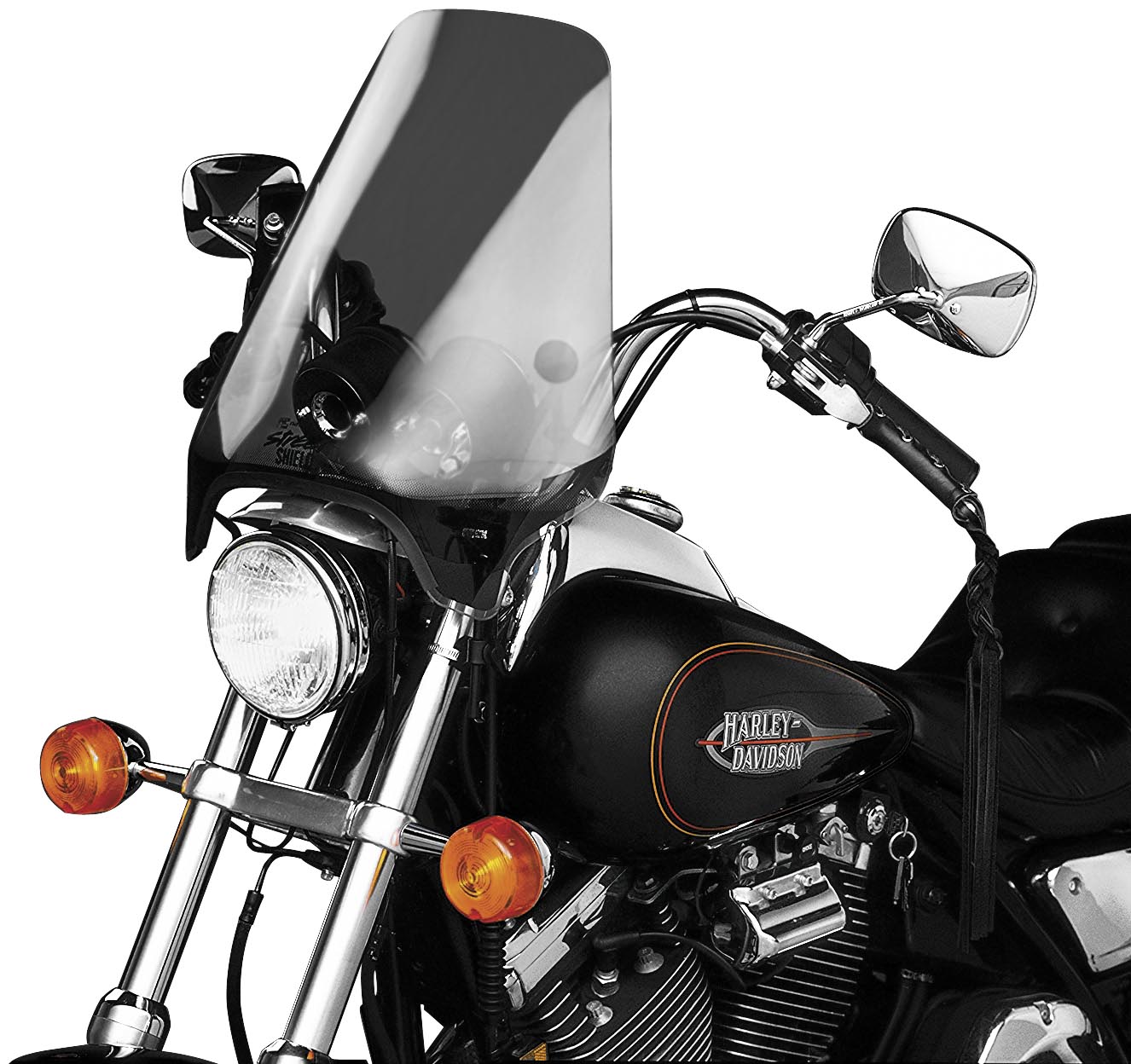 HD-0 Windshield - 1 1/4in. - Smoke