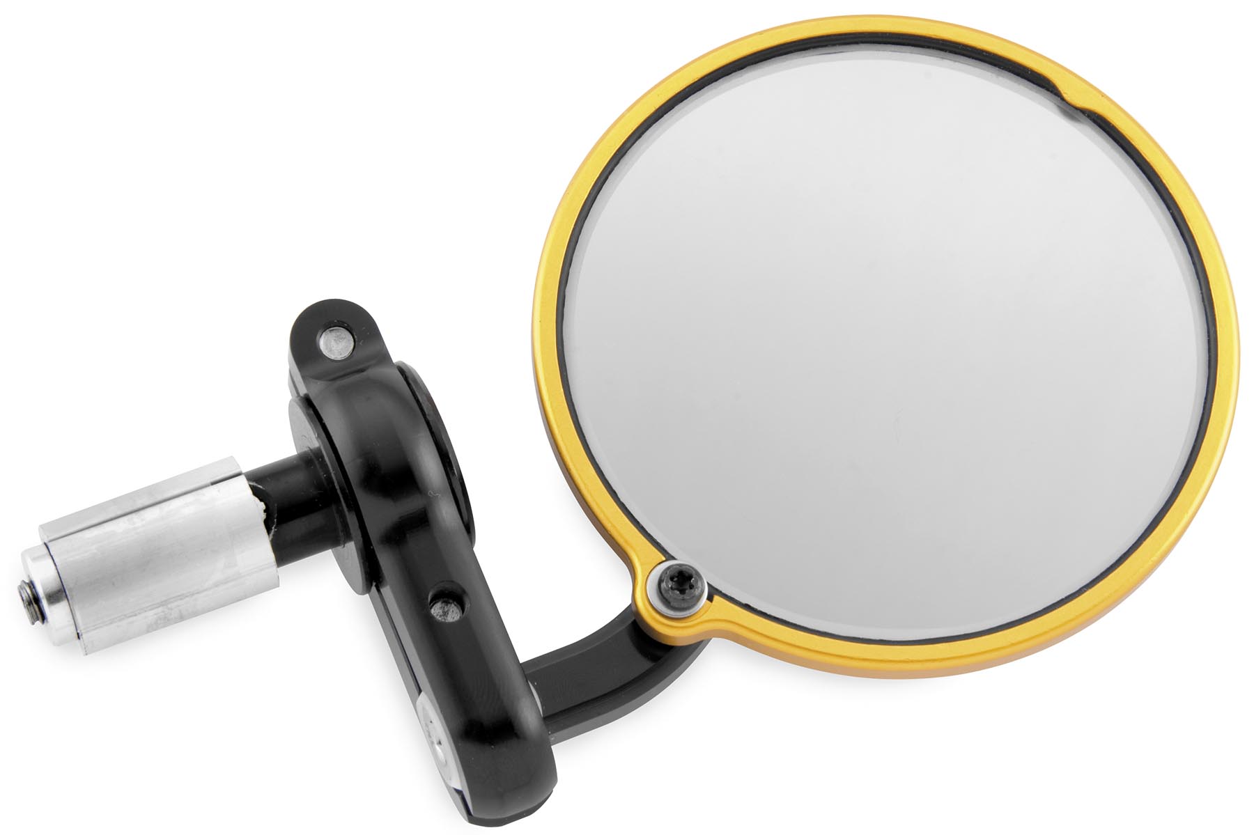 Folding Bar End Mirror - Franco - Universal - Gold