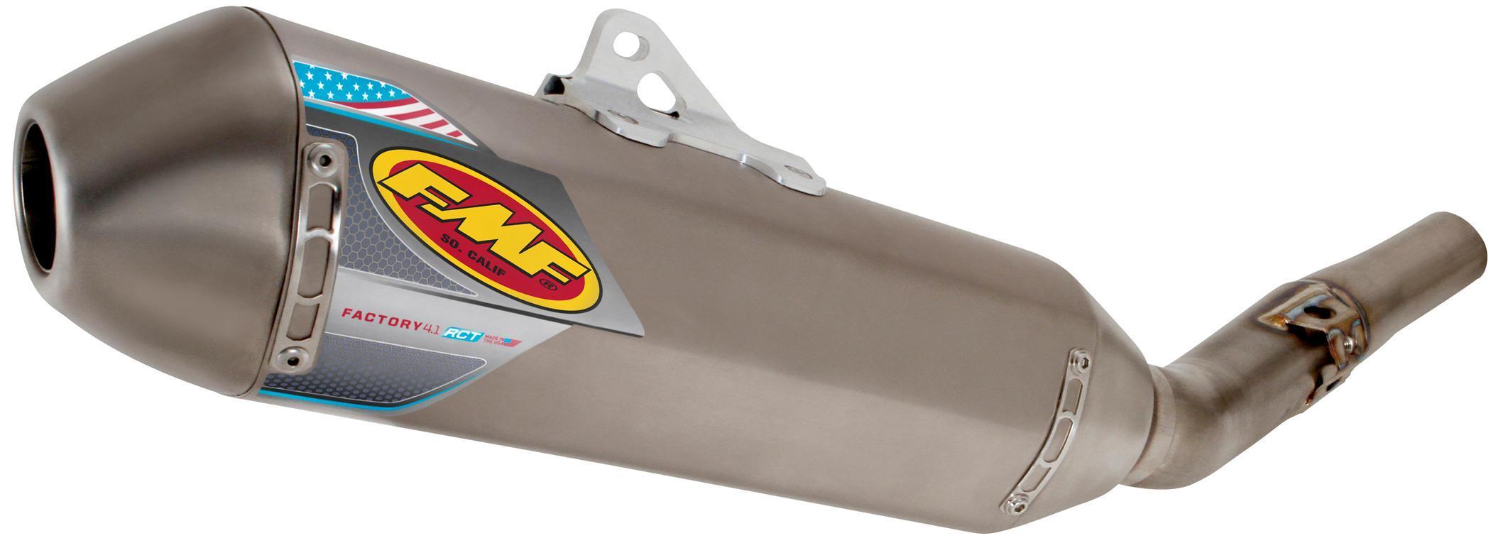 Factory 4.1 RCT Slip-On - Titanium Muffler - Titanium Midpipe - Titanium Endcap