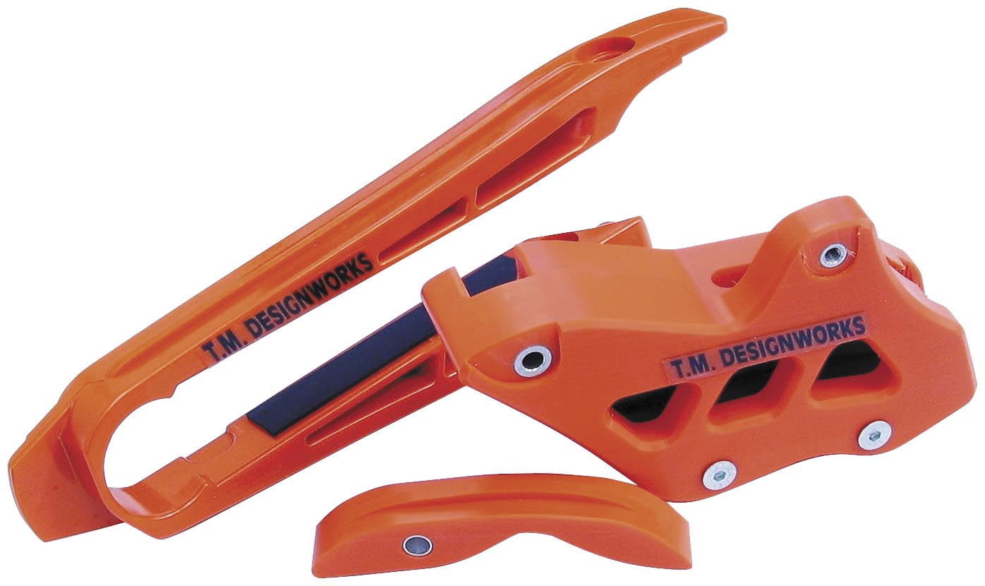 Dirt Cross Multi-Purpose Chain Slide-N-Guide Kit FE2 Guide - Orange