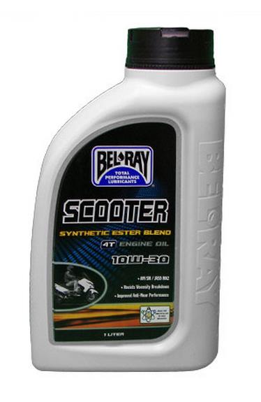 Scooter Synthetic Ester Blend 4T Engine Oil - 10W30 - 1L.