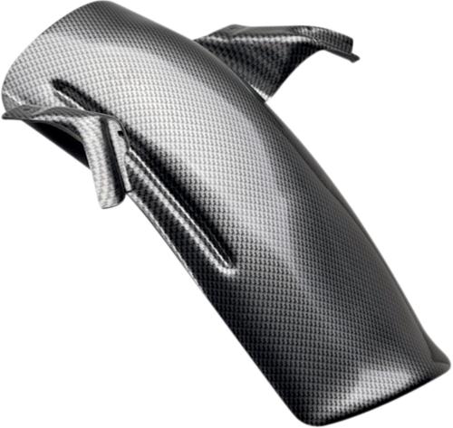 Rear Splash Guard - Black Carbon Fiber-Look