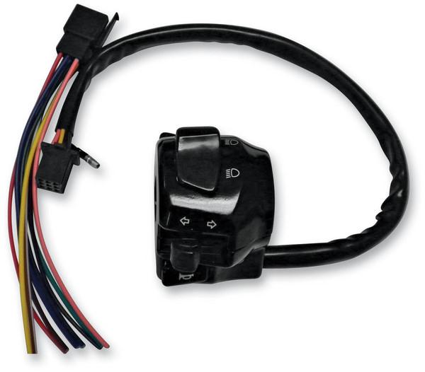 Universal Turn Signal Switch - Matte Black