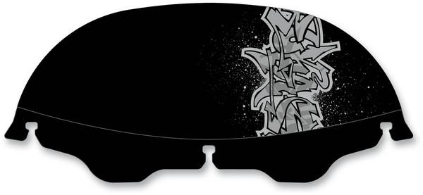 6in Windscreen - Offset Graffiti