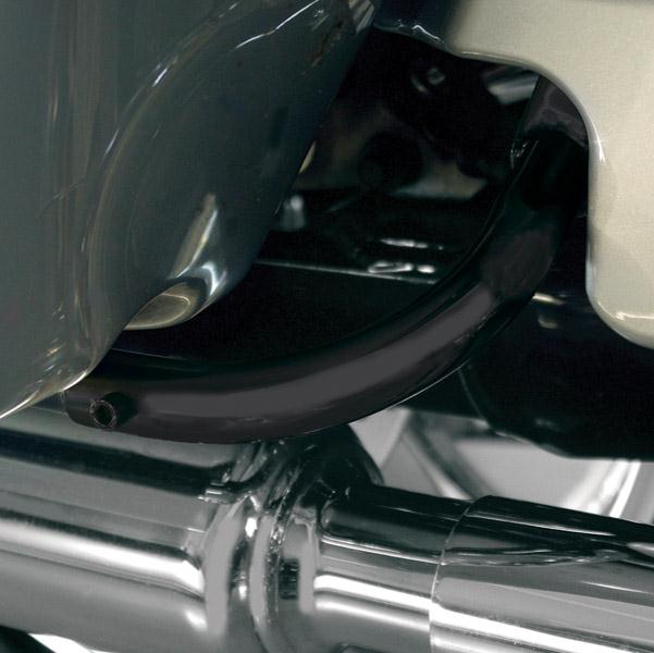 Saddlebag Guard Eliminator Brackets - Black