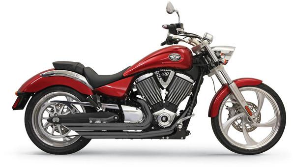 Pro Street Slash-Cut Exhaust System - Black