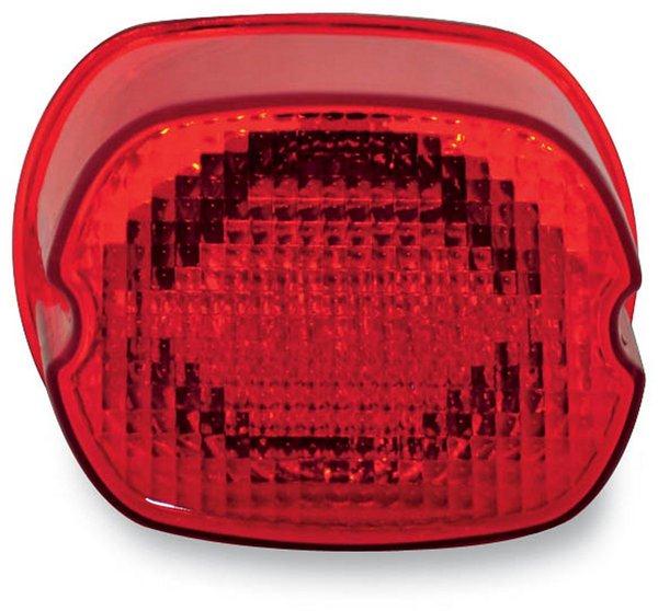 Oval Taillight without License Plate Illumination Window