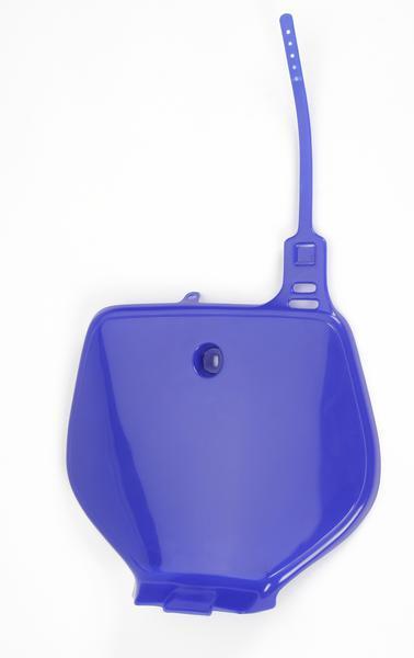 Front Number Plate - Reflex Blue