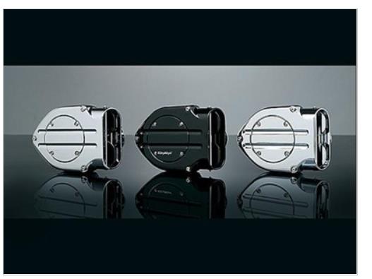 Blood Groove Hypercharger - Chrome Body with Chrome Blood Groove Trap Door and Chrome Butterflies