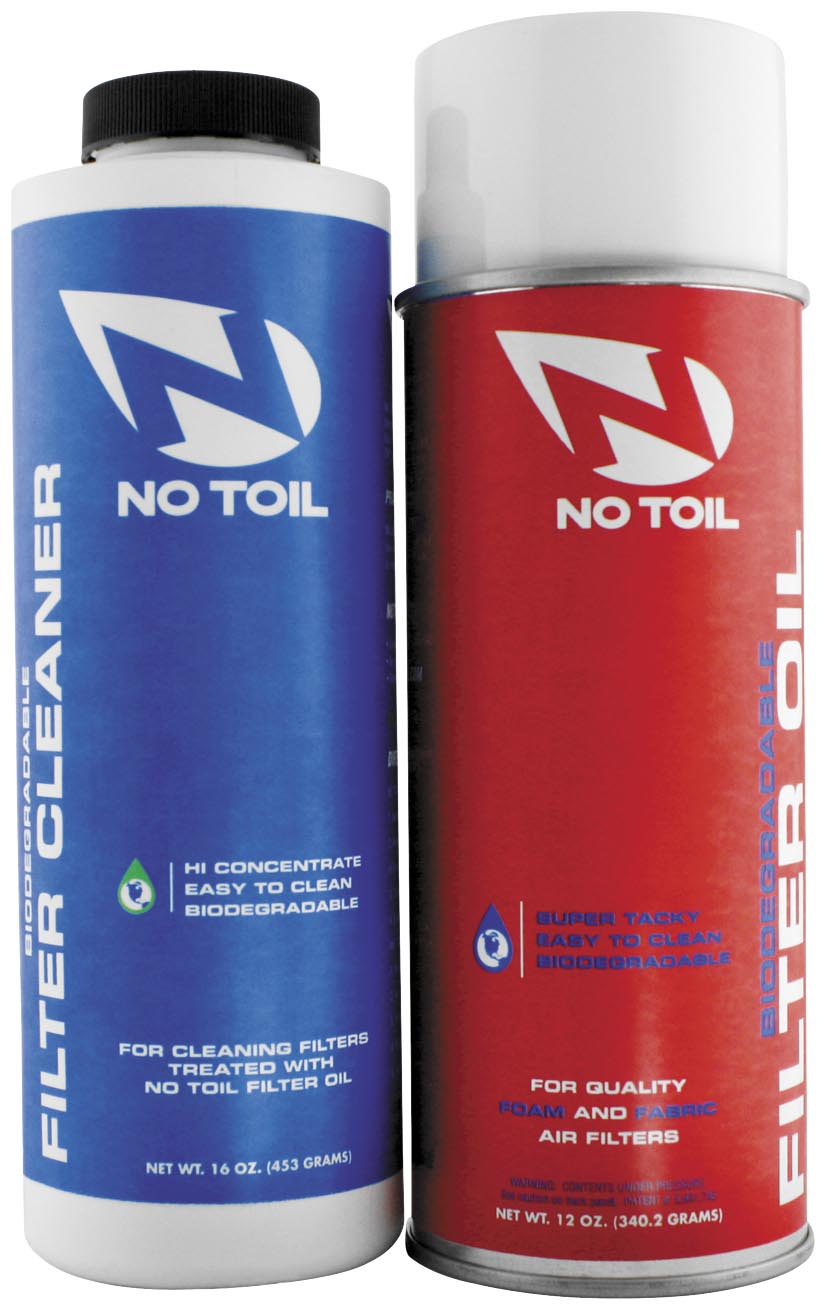 Aerosol Filter Maintenance Kit - 2 Pack - 12oz Oil, 16oz Cleaner