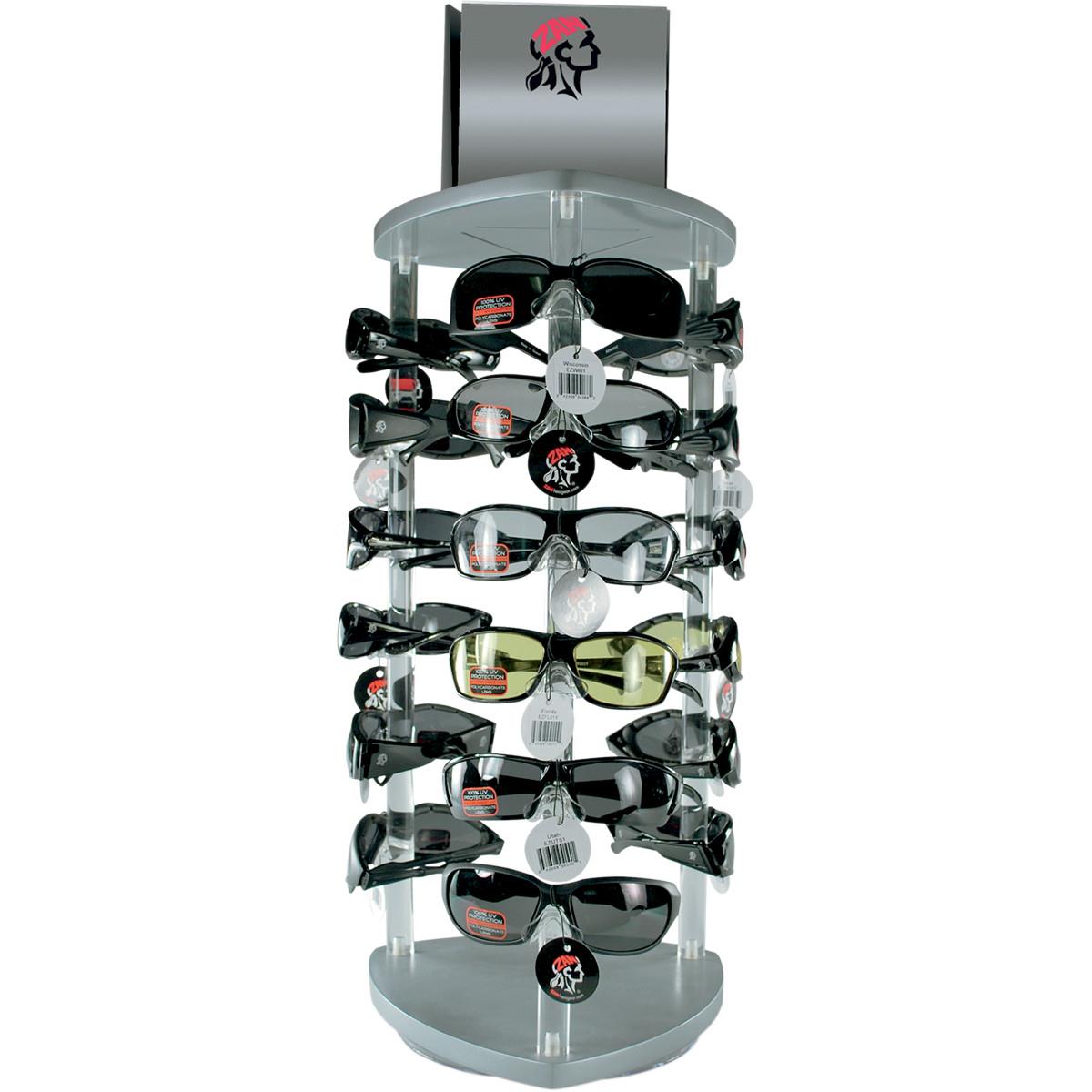 Sunglasses Display -  18-Piece Mix  (9 Foam/9 Without Foam)