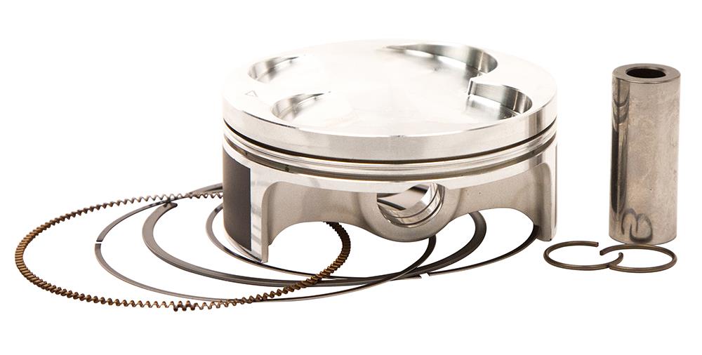 Forged Big Bore Piston Kit (263cc) - 2.00mm Oversize to 80.96mm, 12.6:1 Compression