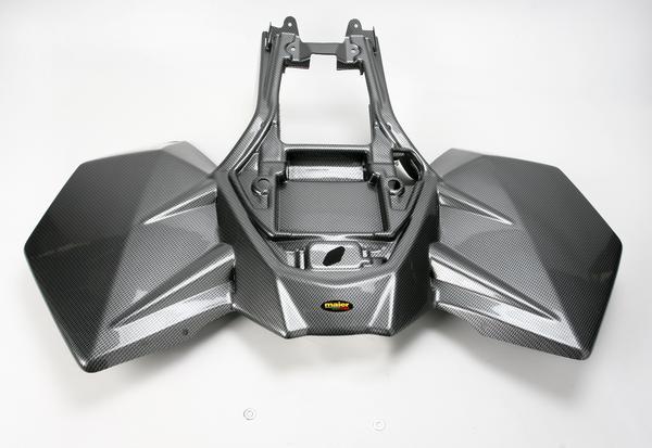 Rear Fender - Black Carbon Fiber