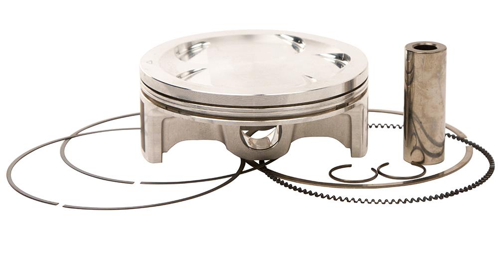 Forged Big Bore Piston Kit (498cc) - 5.00mm Oversize to 104.96mm, 12.5:1 Compression