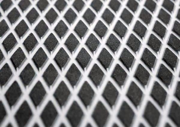 Ride Mat Material - Diamond Groove - Dark Gray