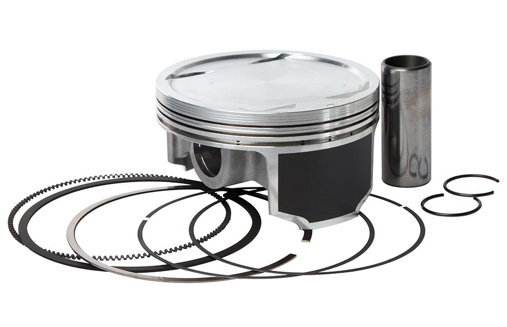 Forged Big Bore Piston Kit (727cc) - 3.00mm Oversize to 107.98mm, 10.5:1 Compression