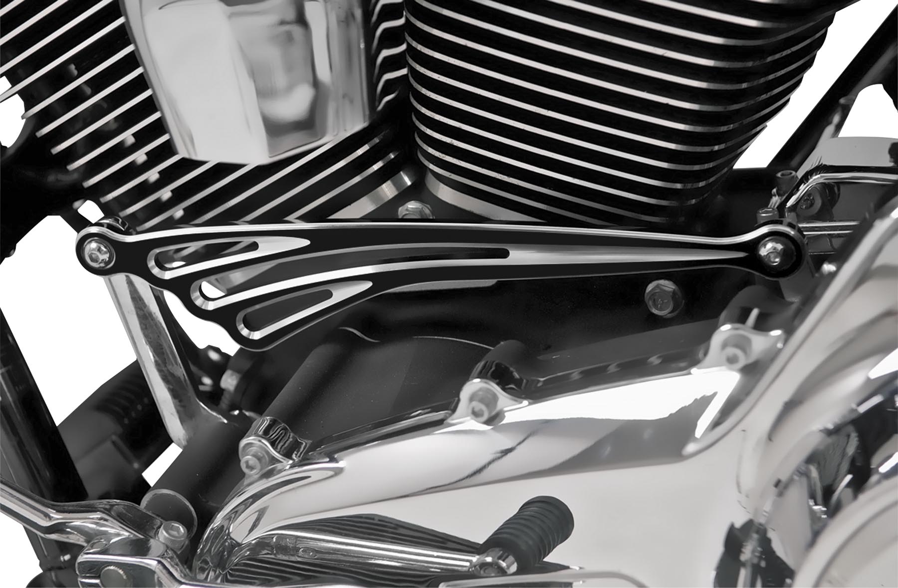 Shifter Rod - Deep Cut Flat - Black