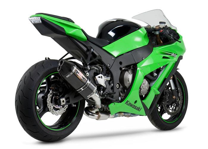 R-77D Race Series 3/4 Exhaust - Carbon Fiber Muffler